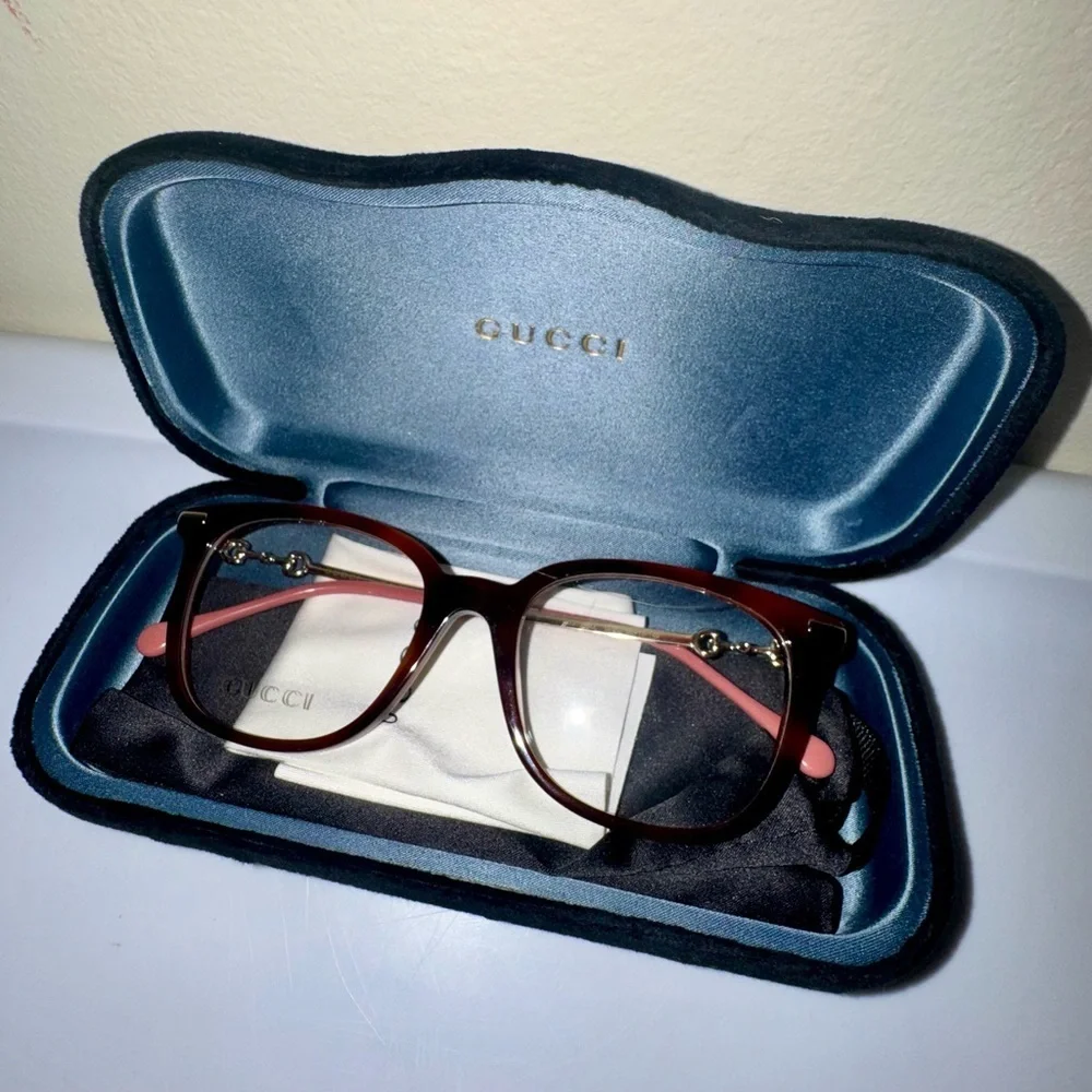 Gucci rectangular optical